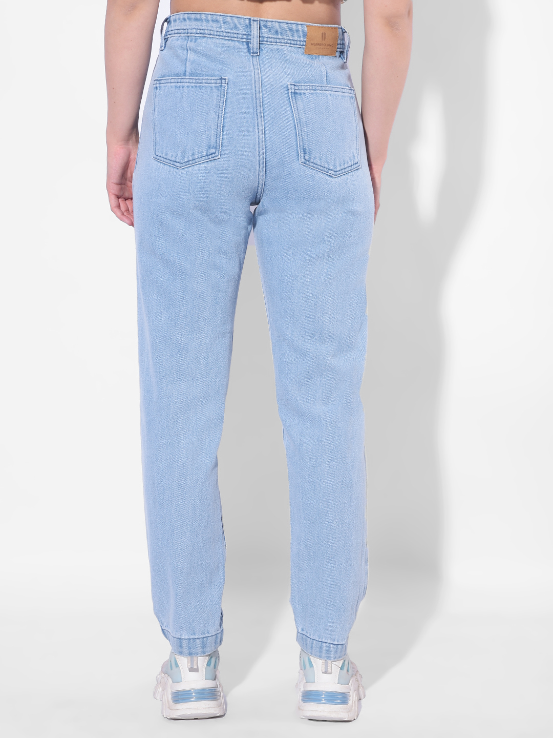 Numero Uno Women Solid Blue Jeans